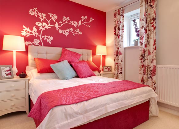 Cosy Pink Bendroom
